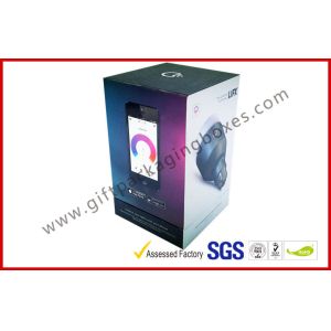 Customized Electronics Packaging Printed CardBoard With Sleeve Box , ROSH