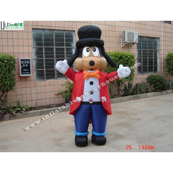 Promotion OEM Cartoon Gentle Dog Advertising Inflatables For Events