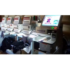 High Precision Computer Barudan Embroidery Machine / 4 Heads Embroidery Machine