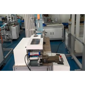 Aluminium Alloy Disposable Mask Making Machine , Nonwoven Mask Making Equipment