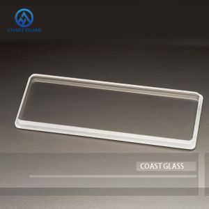 Fused Silica Window Circular Transparent Quartz Glass Plate With Step