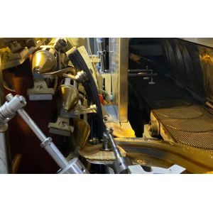 Food Street Automatic Fossil Waffle Cone Maker Machine Stainless Steel