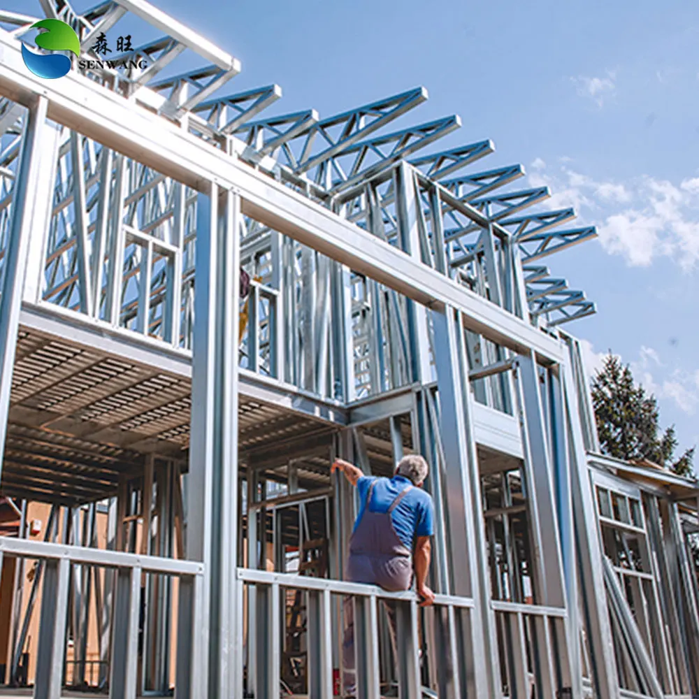 1.2m Height Brick Wall Steel Structure Warehouse with Cost Advantage on