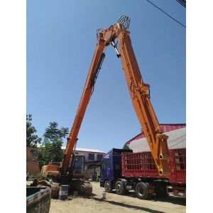 Multi Functional Excavator Three Stage Dismantling Arm CAT325 For Precise