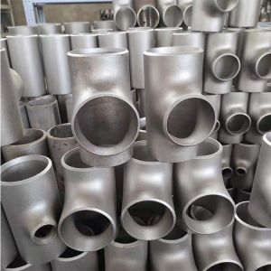 Reducing Tee Butt Weld Pipe Fittings Alloy Steel A420 WP11 Equal Tee 8 Inch SCH