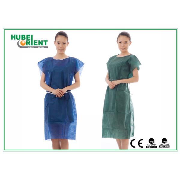 Buy Dust Prevention Disposable PP Nonwoven Isolation Gown Without Sleeves at wholesale prices