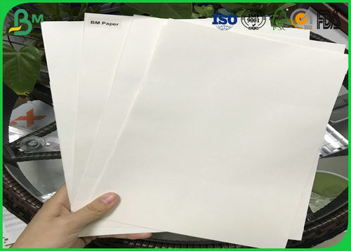Buy Good Absorbency Uncoated Woodfree Paper / 0.3mm - 3.0mm Absorbent Paper With 100% Wood Pulp at wholesale prices