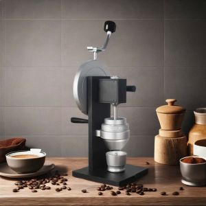 Coffee Tea Tools Professional Manual Espresso Machine with Bean Grinder