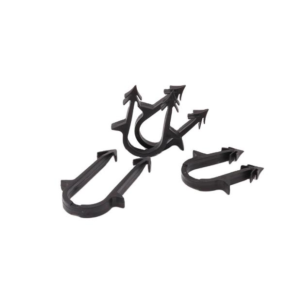Buy Waterproof Black Underfloor Pipe Clips For Securely Attaching Underfloor Heating Pipes at wholesale prices