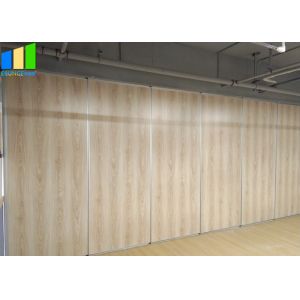 Aluminium Movable Partition Walls Sliding Folding Active Sound Isolation Wall