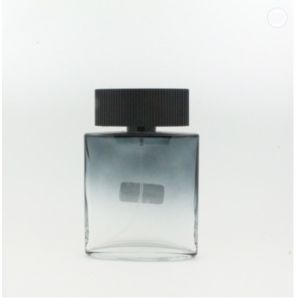 crimp pump container perfume bottle with uv galvanized cap