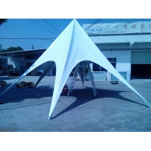 Quality Wholesale Aluminum PVC Star Tent For Outdoor for sale