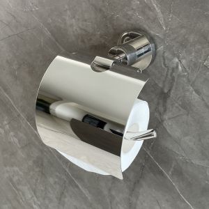 ODM Brushed Steel Toilet Roll Holder Wall Mounted Waterproof Stainless Steel