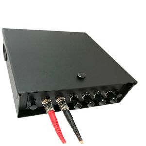 LightWeight Rack Mount Fiber Termination Box , Aluminum Ftth Distribution