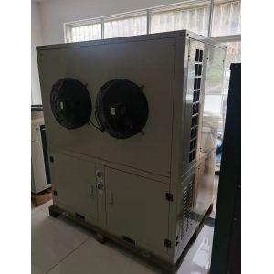 Heat pump dryer 24kW, 20L per hour dehuminification flow.