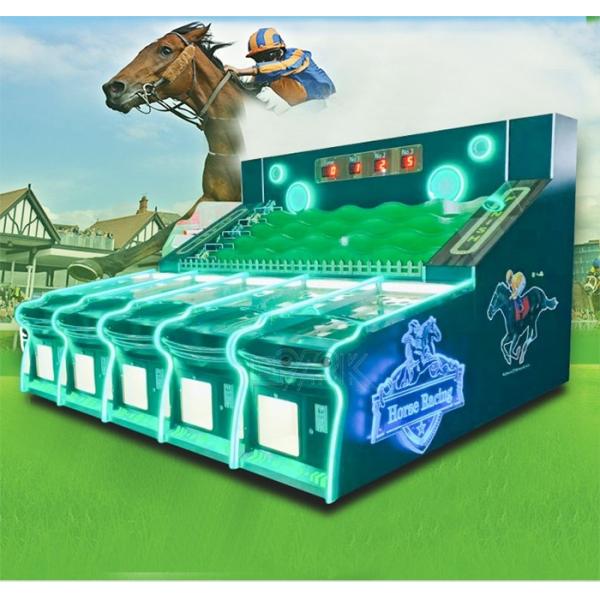 National Horse Racing Carnival Booth Machine Sports Game Machine For Five People