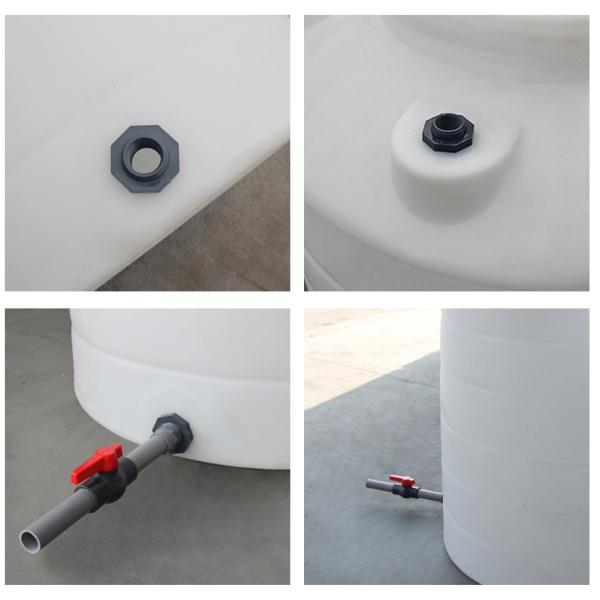 DN15-DN80 Garden Water Tank Plastic PVC Valve Fittings Adapter with Flange Connection
