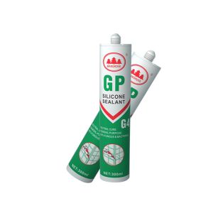 Low Odor Acetic Transparent RTV Silicone Adhesive Waterproof Glass Sealant