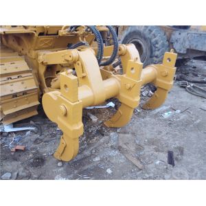 New Paint Used CAT Bulldozer D6D , Heavy Equipment Dozer New Track Shoes 3