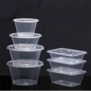 Food Grade Customize Packing Boxes Disposable Portable Food Takeaway Containers