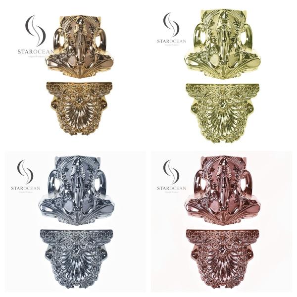 Copper Or Bronze ABS Material And Coffin Accessories And Decoration Wholesale18# B