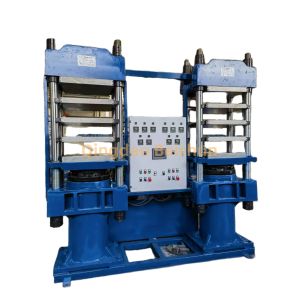 Double Station Rubber Sealing Ring Vulcanizer With Automatic PLC Control