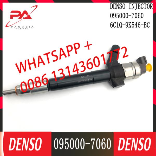 Genuine Common Rail Injector 095000-7060 / 6C1Q-9K546-BC 6C1Q9K546BC for Ford Transit