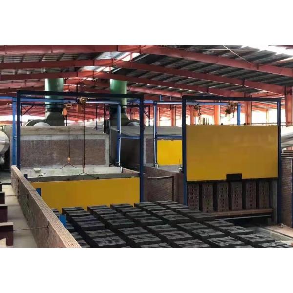 Section 4.8m Tunnel Kiln Fully Automated Brick Making Machine for Green Brick