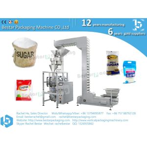 White sugar pouch packaging automatic packing machine