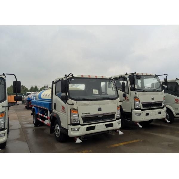 Buy Sprinkling Truck 5 - 8CBM SINOTRUK HOWO Light Duty Truck Chassis For Road Flushing at wholesale prices