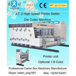 Cardboard Sheets Flexo Printing Machine Printer Slotter Machine