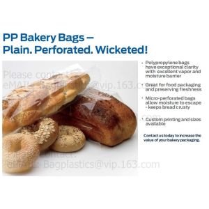 BOPP perforation bags, Wicketed Micro Perforated bags, Bakery bags, Bopp bags,