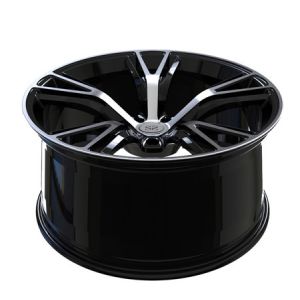 20 Inch Black Machined Face T6 One Piece Forged Wheels For Bmw X5 X6