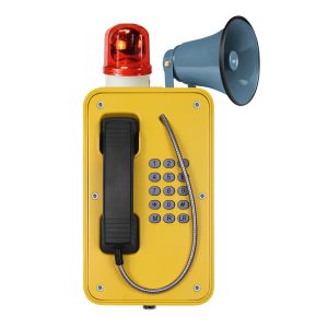 Industrial Broadcast Telephone For Emergency , Weatherproof SOS Intercom With