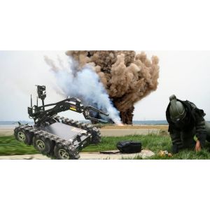 Quality Dc24v 140kg Loading Capacity 150m Wireless Bomb Disposal Robot for sale