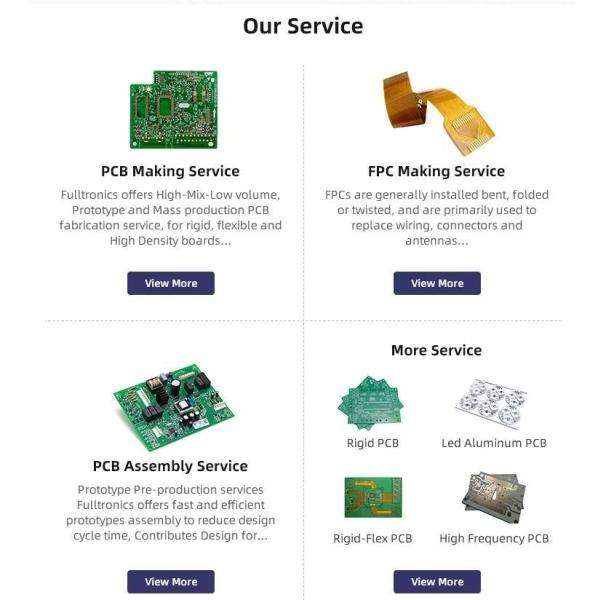 Rogers 4350B High Frequency PCB 0.1-1.5mm Single Sided Circuit Board