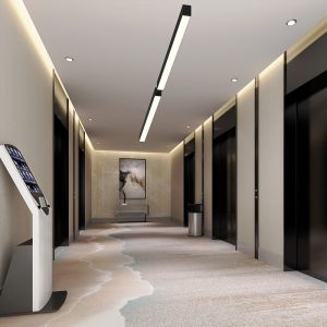 Aluminum LED Linear Ceiling Light , 20W 40W 8 Foot Linear Led