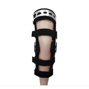 Quality Lightweight Osteoarthritis Medical Knee Brace With Hinge Mesh Coated for sale
