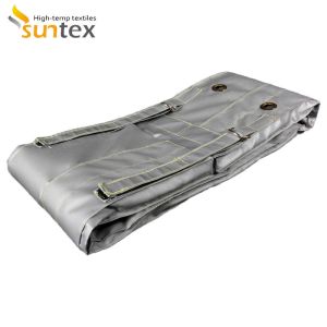 Silicone Rubber Coated Fiberglass Fabric for Removable Insulation Cover