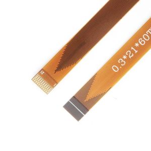 21 pin FFC FPC Cable , FPC Flexible Flat Cable 0.3mm Pitch lvds display