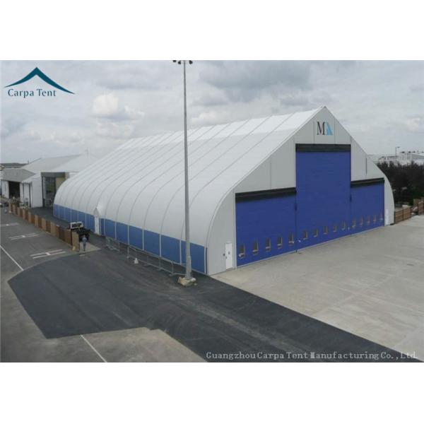 Durable Long Life Span Airplane Hangar Workshop Tent With Clear Span Structure
