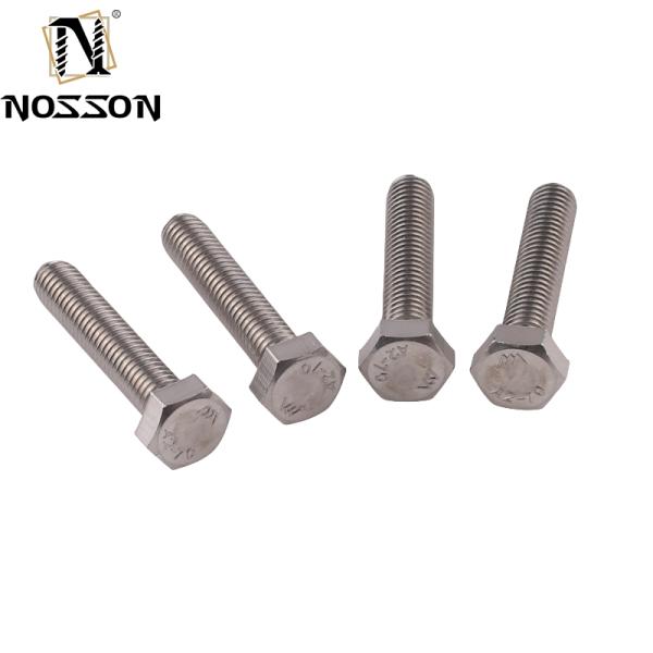 Long-Lasting Durability Grade Hex Bolts and Nuts M6-M36 M10 DIN933 934 Steel Finish ZINC PLATED Metric Measurement System