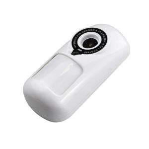 WiFi 2 in 1 Hybrid PIR Sensor Detector 1.0MP IP Camera W2 DC 5V Backup Battery