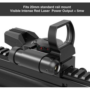 HD Waterproof Red Dot Reflex Sight 101B 1X Magnification