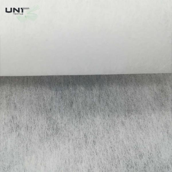 Buy Thermo Bond Embroidery Backing Fabric Polyester Nonwoven Fusible Interlining at wholesale prices