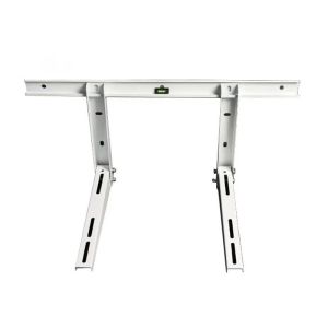Sleek And Modern Window Ac Unit Bracket White Ac Condenser Mounting Brackets