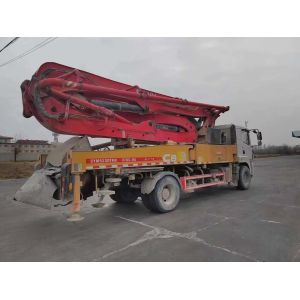 Second-hand Construction Machinery Used 38m Concrete Pump Trucks hydraulic