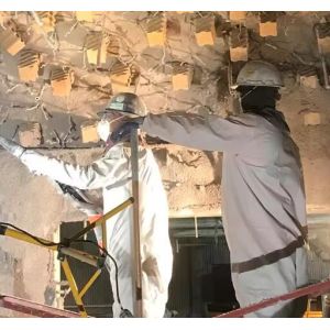 Rongsheng Refractory Gunning Materials High Temperature Alumina Silicate Spray