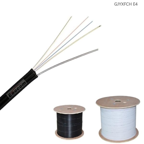 Outdoor GJYXFCH/GJYXCH FTTH cable Self-Supporting Drop Cable lszh Internet telecommunications black wire