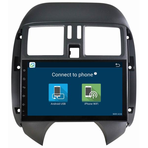 Ouchuangbo auto radio gps navi android 8.1 for Nissan Sunny 2011-2013 with BT USB SWC reverse camera WIFI receiver